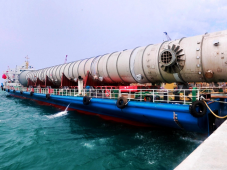 海南炼化百万吨乙烯项目大件设备运输圆满收官
