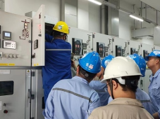 中国天辰工程有限公司广西华谊氯碱项目聚合变电所一次性受电成功
