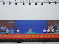 中国石化25万吨/年热塑性弹性体项目开工建设