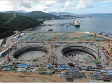深圳LNG项目部开始储罐拱顶块预制工作