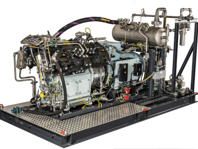 绍尔6000系列高压压缩机用于多种压力和气体