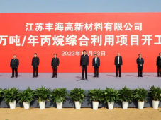江苏丰海高新材料150万吨/年丙烷综合利用项目开工