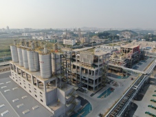 中国天辰工程有限公司总承包的广西华谊氯碱项目聚氯乙烯装置及公辅工程顺利中交