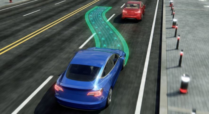 自动驾驶，苹果泰坦项目专利,自动驾驶，车辆变道