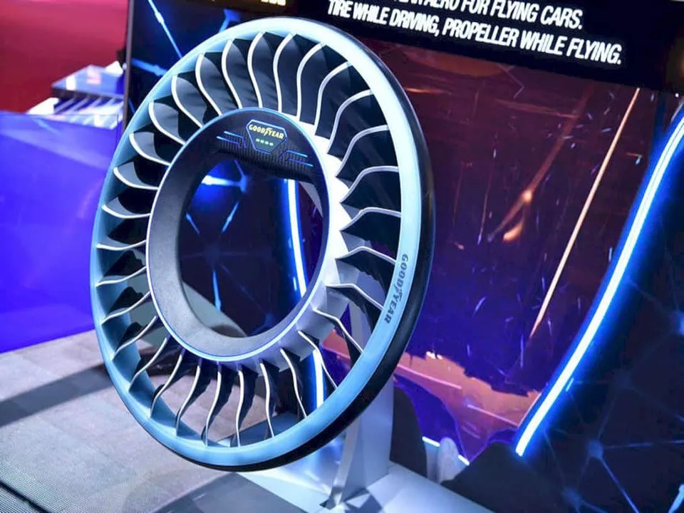 飞行汽车轮胎概念设计