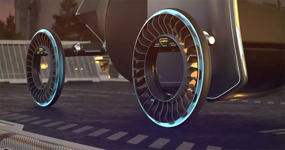 飞行汽车轮胎概念设计