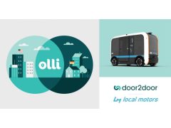 Local Motors与door2door合作 共同开发自动驾驶班车拼车和分析软件