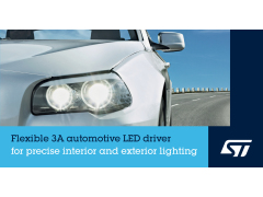 意法半导体推出汽车LED驱动器 高度集成且灵活