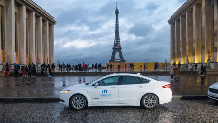 英特尔：Mobileye自动驾驶汽车在巴黎开跑