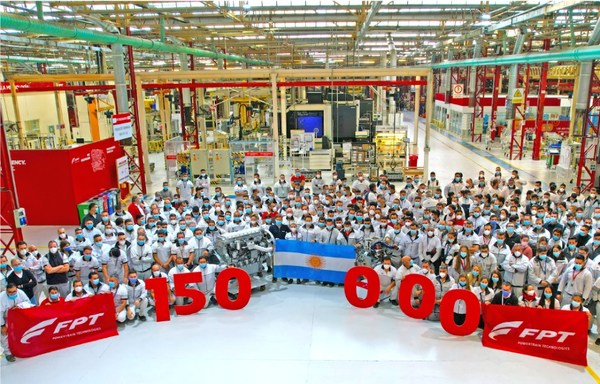 菲亚特动力科技在阿根廷下线了第150,000台发动机
