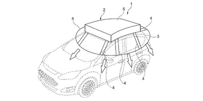 福特申请充气式太阳能电池罩专利 实现电动汽车自充电