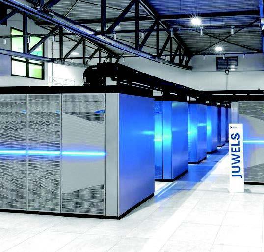 于利希市超级计算中心中的Juwels 超级计算机