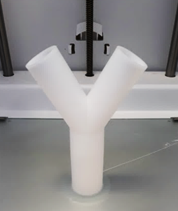 3D打印的呼吸机Y型接口 - Solef PVDF AM FILAMENT