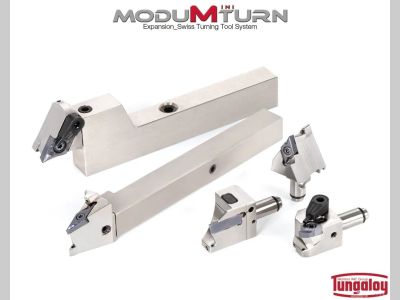 快捷、高效的小零件加工用模块化车刀系统ModuMiniTurn