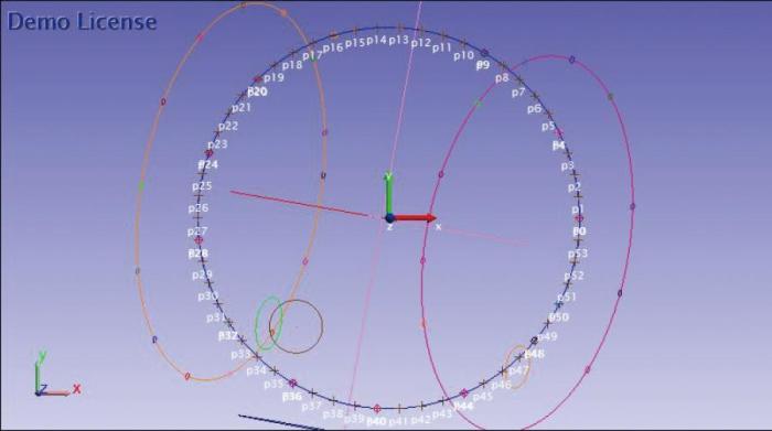 图1  Radian激光跟踪仪风电轮毂螺孔位置度检测数据