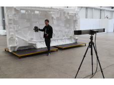 天远FreeScan Trak Pro完成大型消失模全尺寸检测
