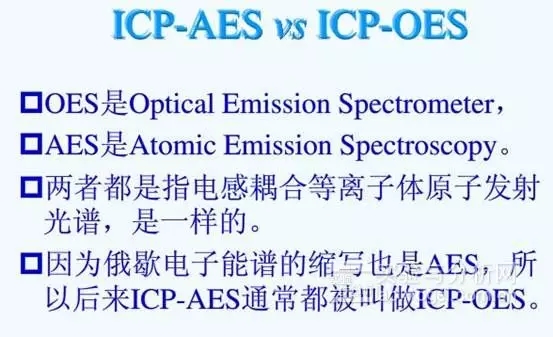 ICP-AES、ICP-OES